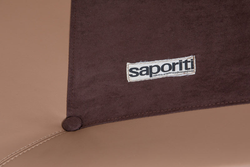 Salotto componibile a 8 pezzi di Saporiti Italia, 1970