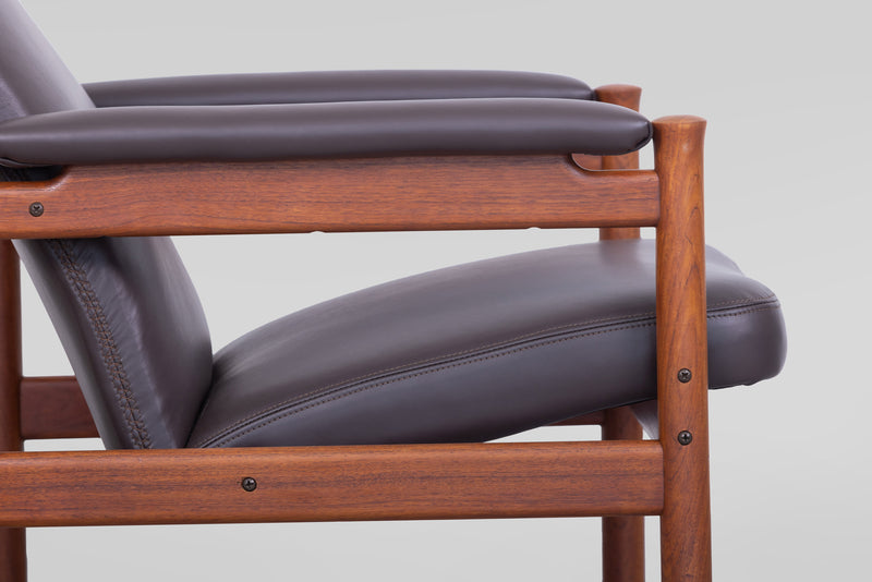 Poltrona Modello 4365 di Søren Hansen per Fritz Hansen, 1960