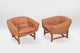Coppia di poltrone Corona Lounge Chair di Lennart Bender, 1970