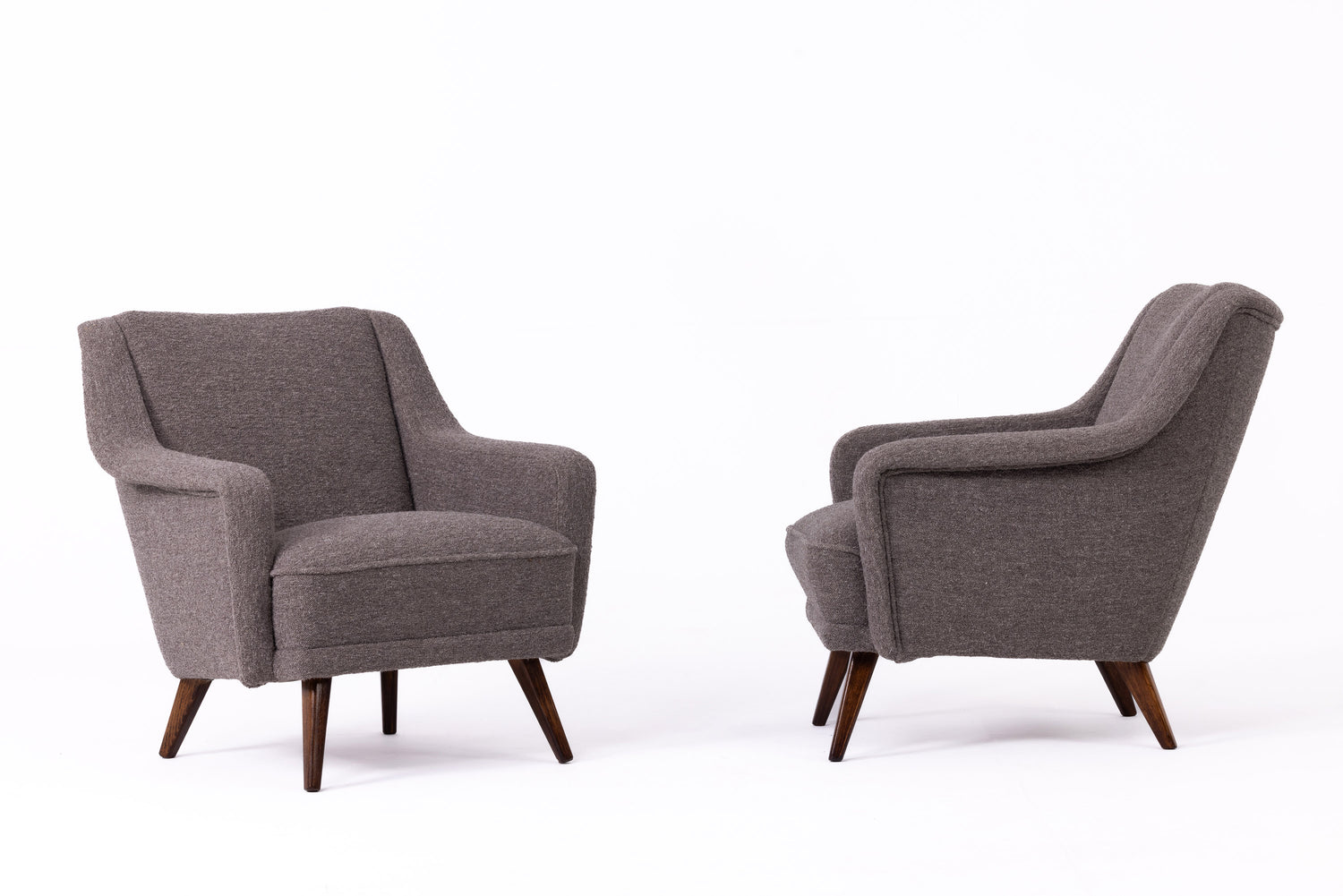 Coppia di poltrone austriache, 1950