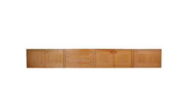 Credenza modulare in teak, Danimarca 1960