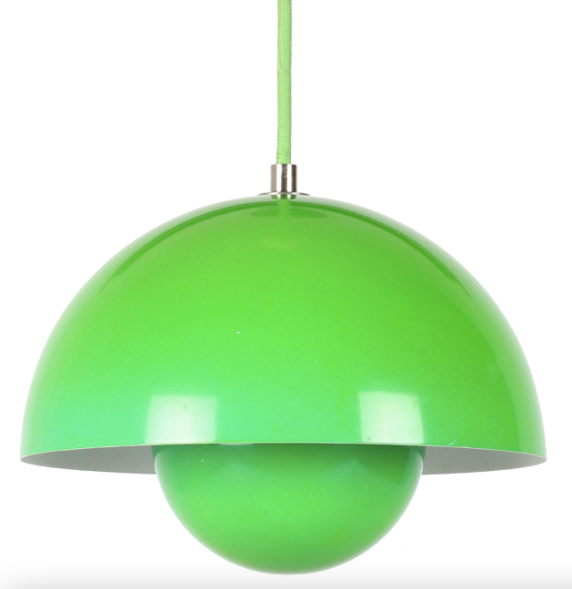 Lampada a sospensione Flowerpot VP1 di Verner Panton per &Tradition