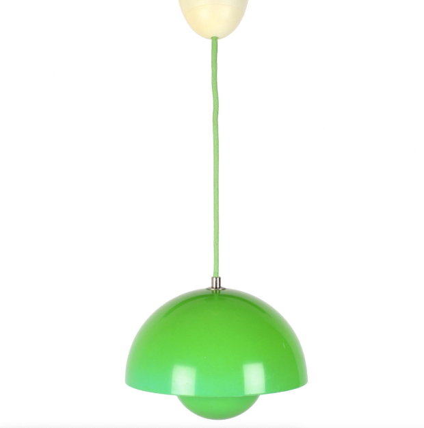 Lampada a sospensione Flowerpot VP1 di Verner Panton per &Tradition