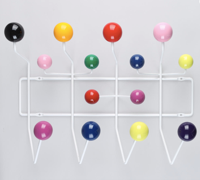 Appendiabiti Hang it All di Charles & Ray Eames per Vitra