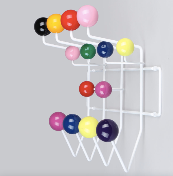 Appendiabiti Hang it All di Charles & Ray Eames per Vitra