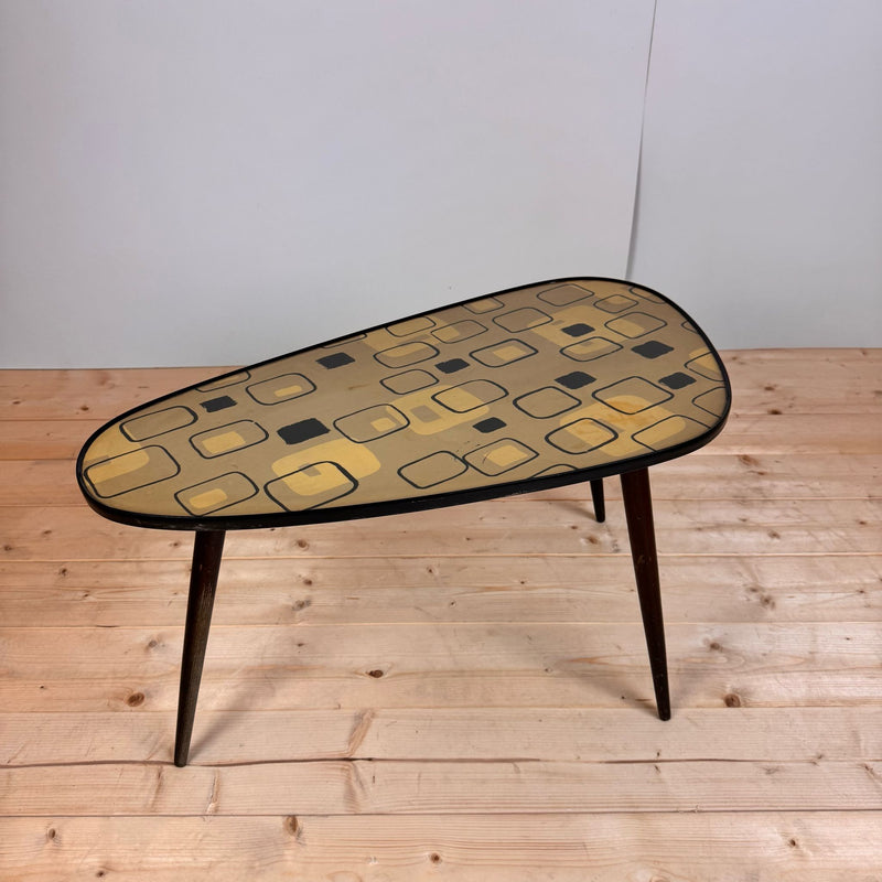 Tavolino Vintage in Legno  e formica– Germania, 1960