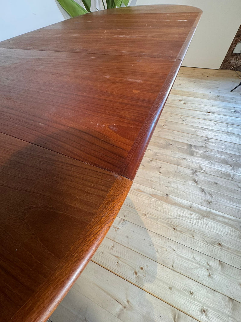 Tavolo rotondo Model 62 Henry Kjærnulf in teak, 1958