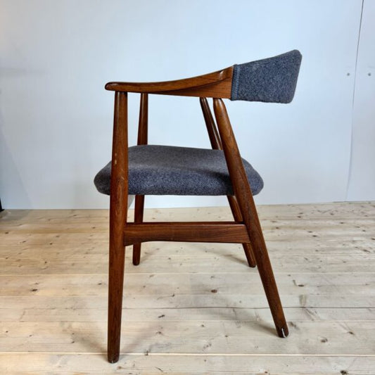 Sedia vintage, T.H Harlev per Farstrup Møbelfabrik, Danimarca anni ’60