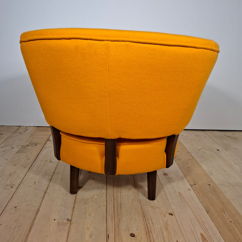 Poltrona Danese Anni ’50 di Aage Sattrup in Teak – Mid-Century Modern Originale