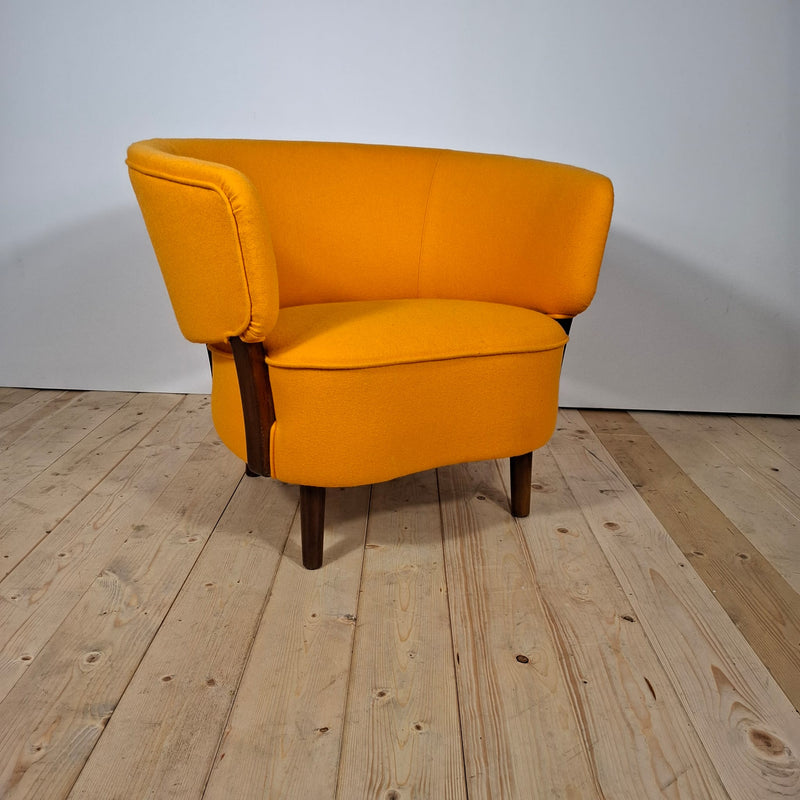 Poltrona Danese Anni ’50 di Aage Sattrup in Teak – Mid-Century Modern Originale