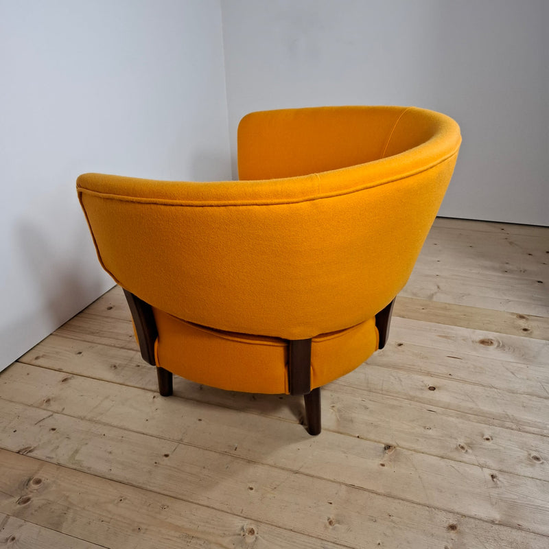 Poltrona Danese Anni ’50 di Aage Sattrup in Teak – Mid-Century Modern Originale