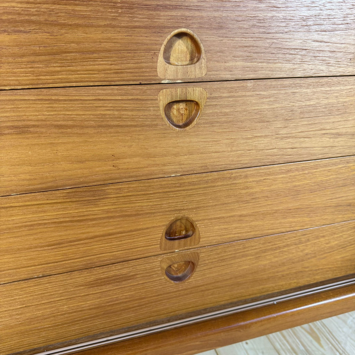 Sideboard Vintage di H.W. Klein per Bramin in Teak – Design Danese Anni ’60