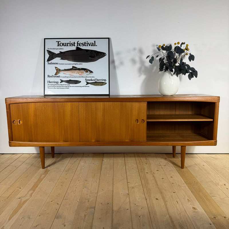 Sideboard Vintage di H.W. Klein per Bramin in Teak – Design Danese Anni ’60