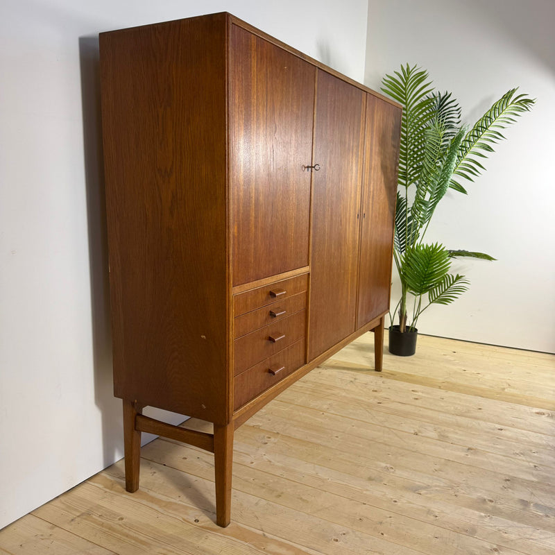 Sideboard Alto Mid-Century Modern in Teak – Design Scandinavo Anni ’60