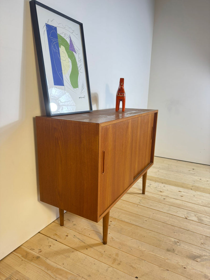 Sideboard Mid-Century in Teak Massello – Design Scandinavo Anni ’60