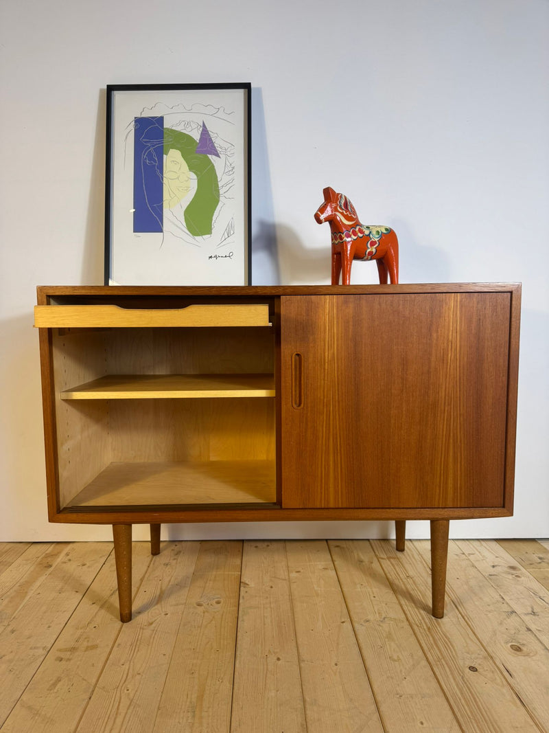 Sideboard Mid-Century in Teak Massello – Design Scandinavo Anni ’60
