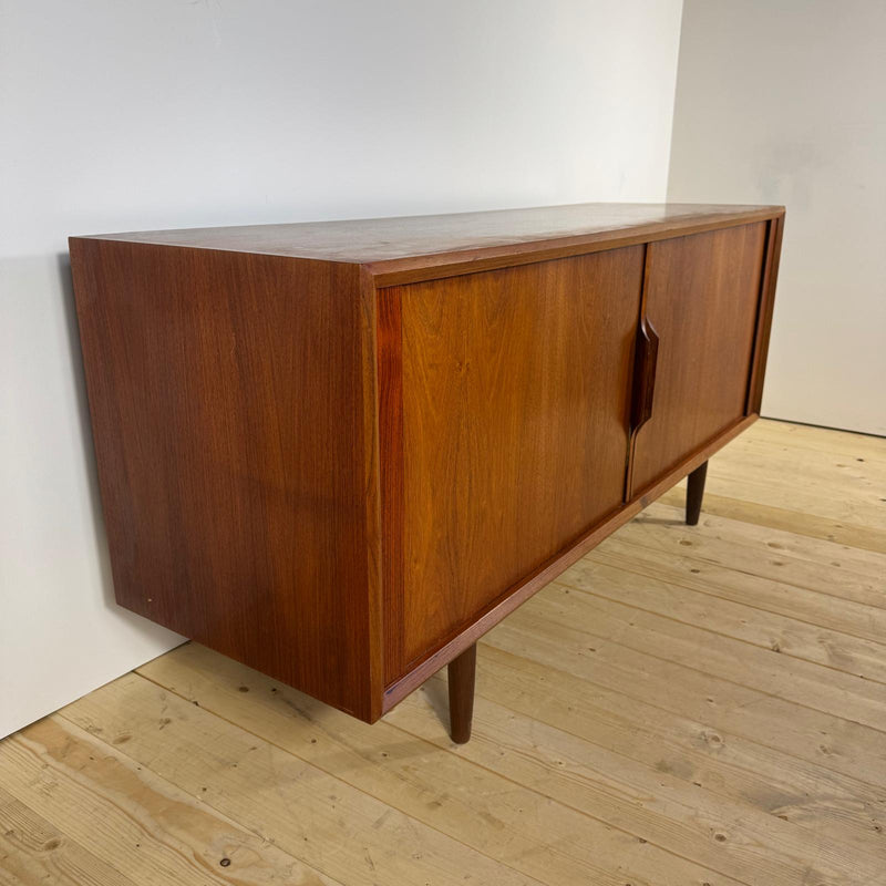 Sideboard Vintage in Teak con Ante a Scomparsa – Design Scandinavo Mid-Century