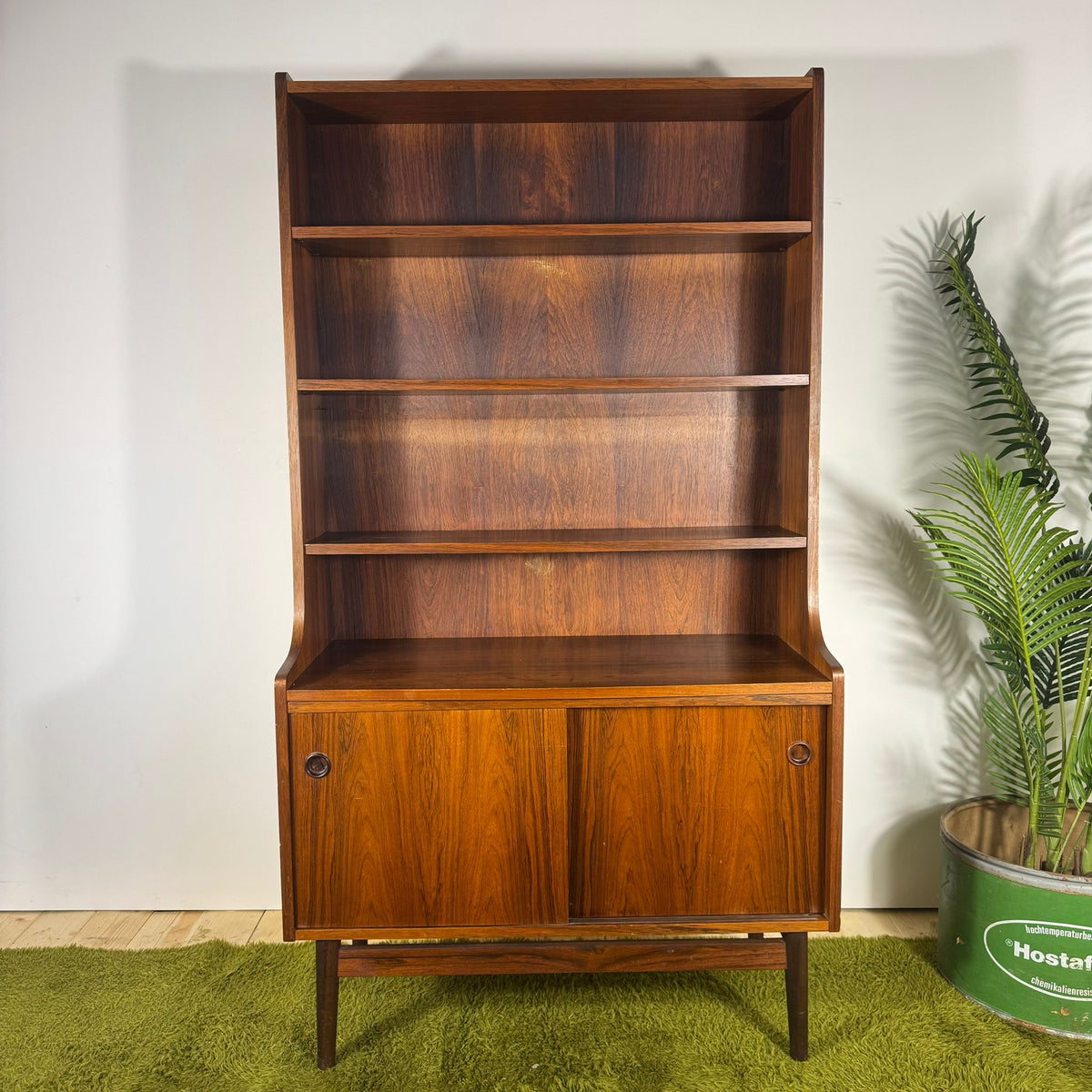 Libreria Vintage in Palissandro – Design Mid-Century Modern Scandinavo