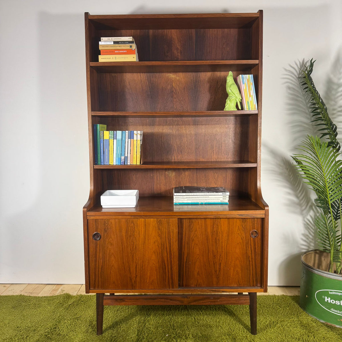 Libreria Vintage in Palissandro – Design Mid-Century Modern Scandinavo