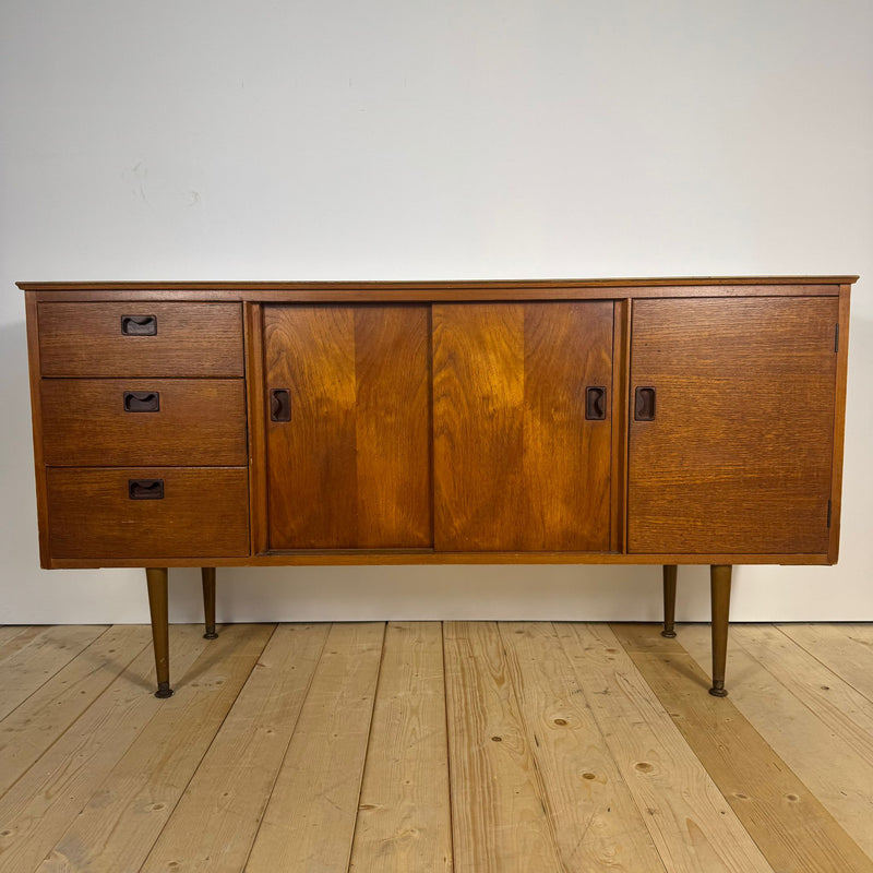 Sideboard Danese in Teak – Credenza Mid-Century Anni ’60