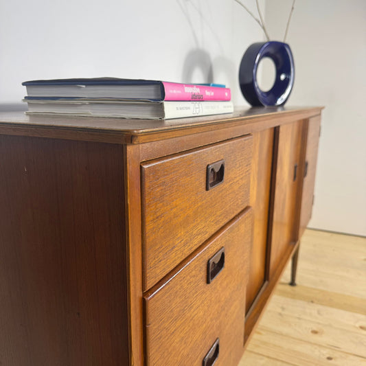 Sideboard Danese in Teak – Credenza Mid-Century Anni ’60