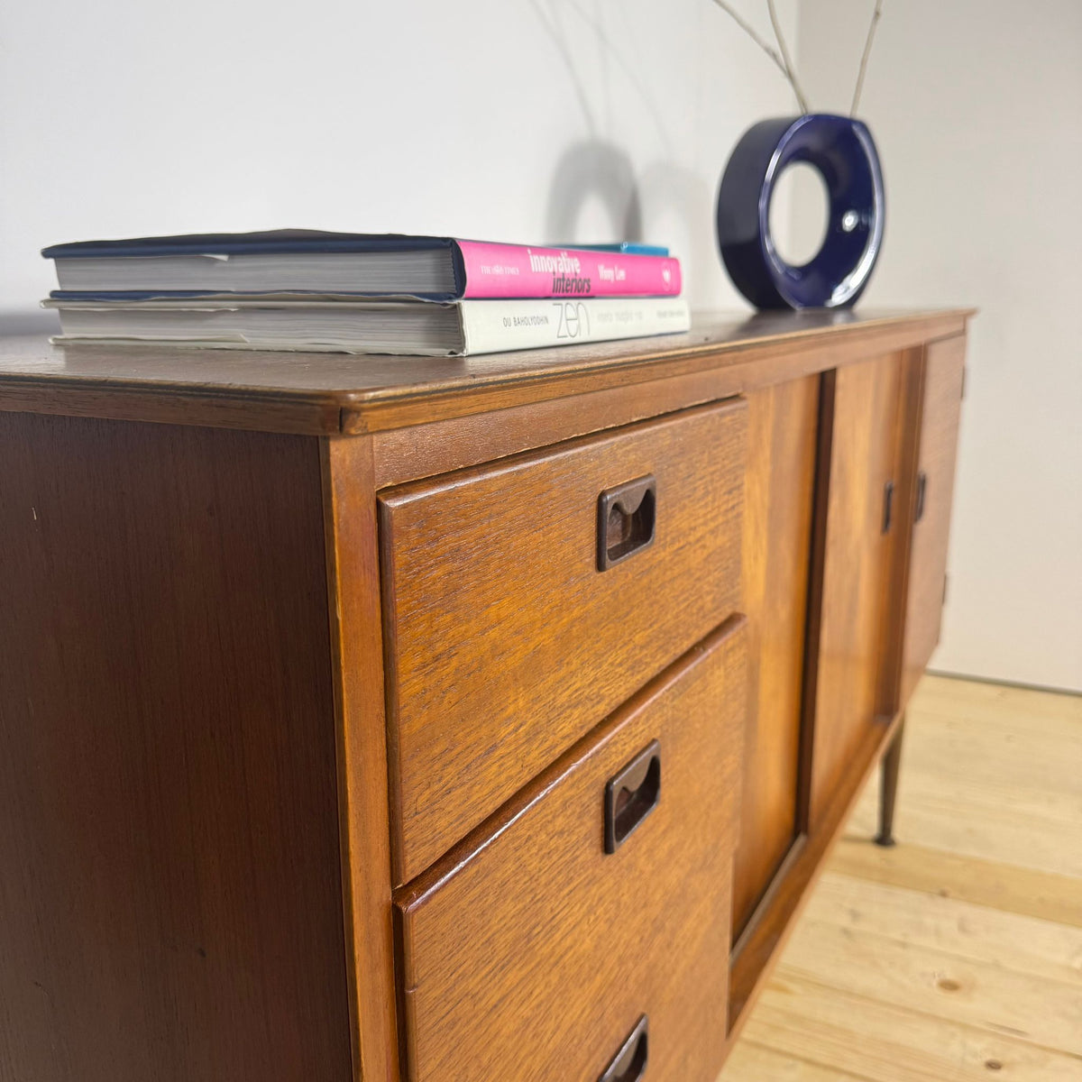 Sideboard Danese in Teak – Credenza Mid-Century Anni ’60