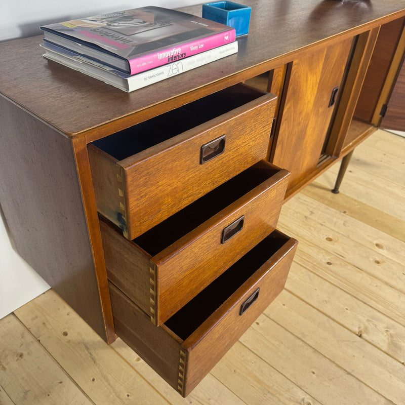 Sideboard Danese in Teak – Credenza Mid-Century Anni ’60
