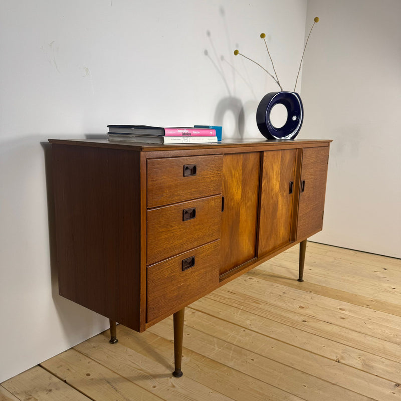 Sideboard Danese in Teak – Credenza Mid-Century Anni ’60