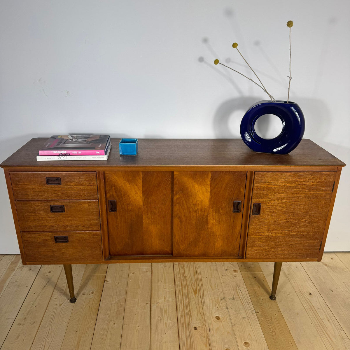 Sideboard Danese in Teak – Credenza Mid-Century Anni ’60