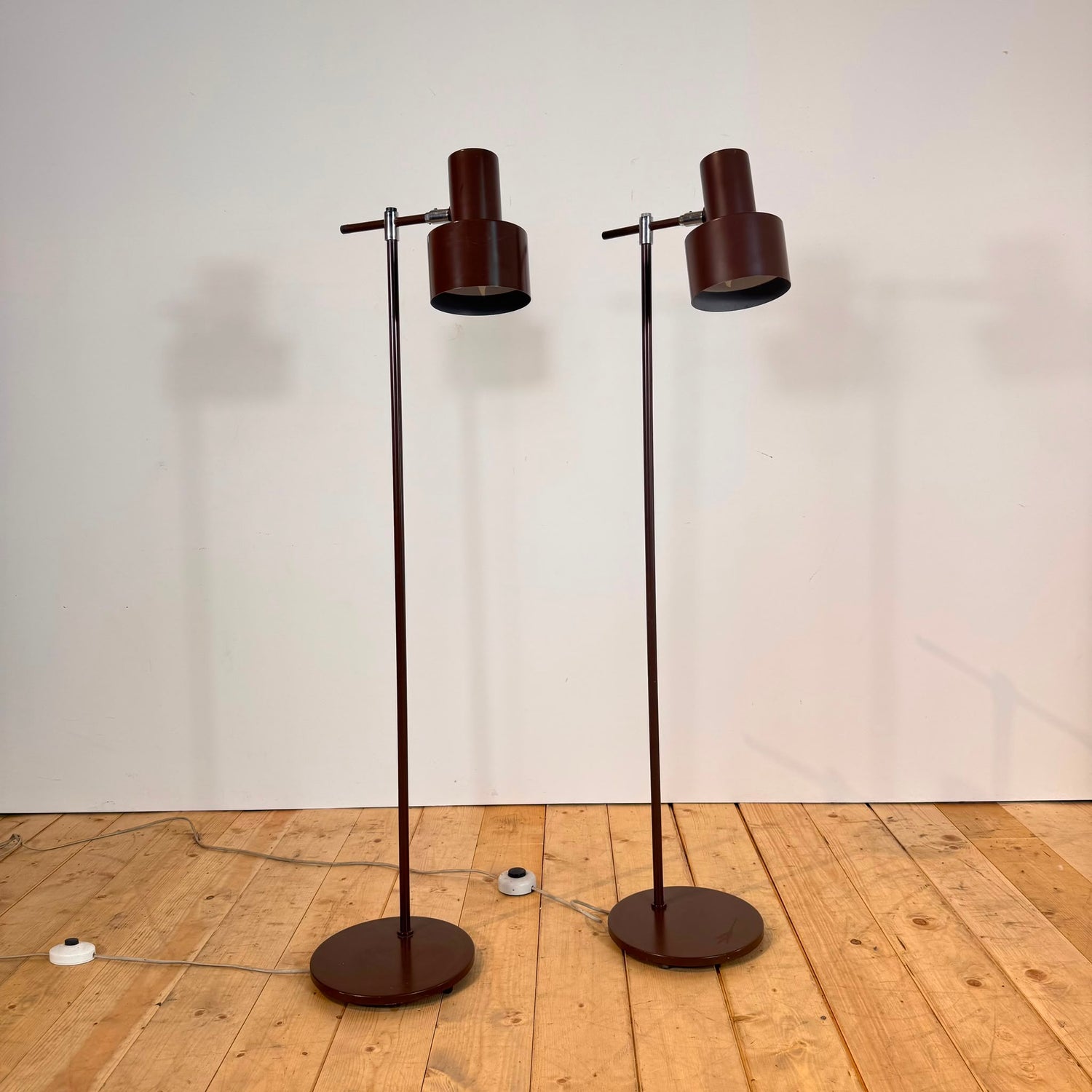 "Peanut Junior Studio" Floor Lamp by Jo Hammerborg for Fog & Mørup - Denmark