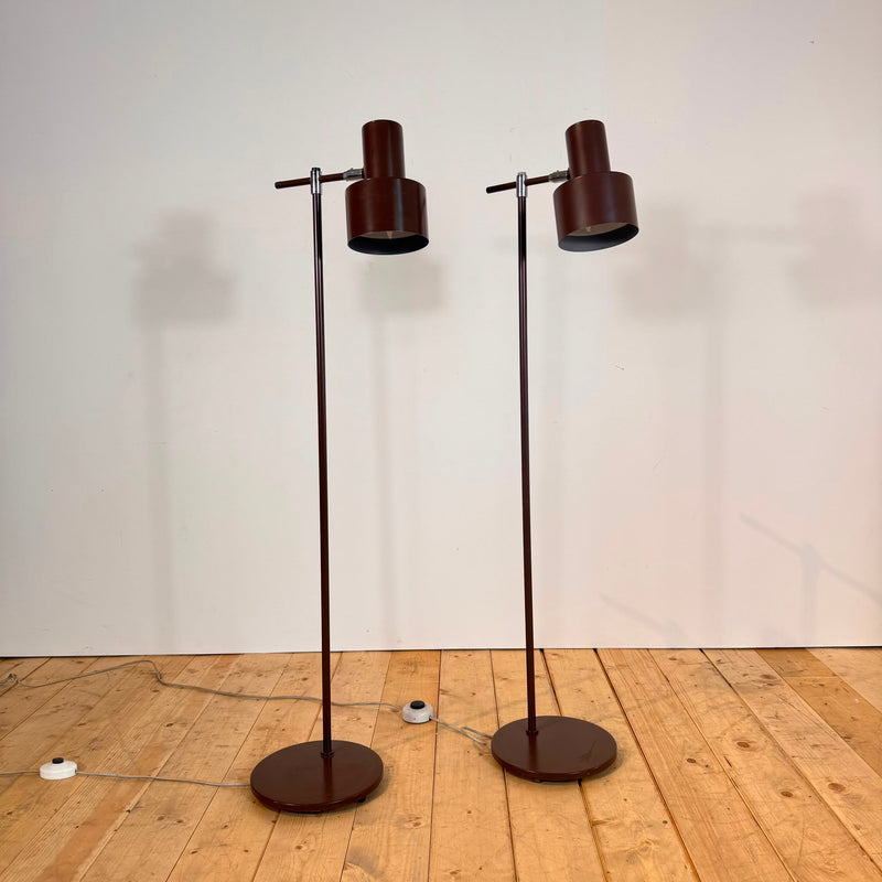 "Peanut Junior Studio" Floor Lamp by Jo Hammerborg for Fog & Mørup - Denmark