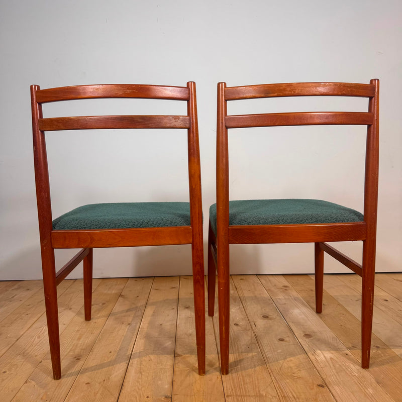 Set di Quattro Sedie Vintage in Teak – Danimarca (Anni '60)