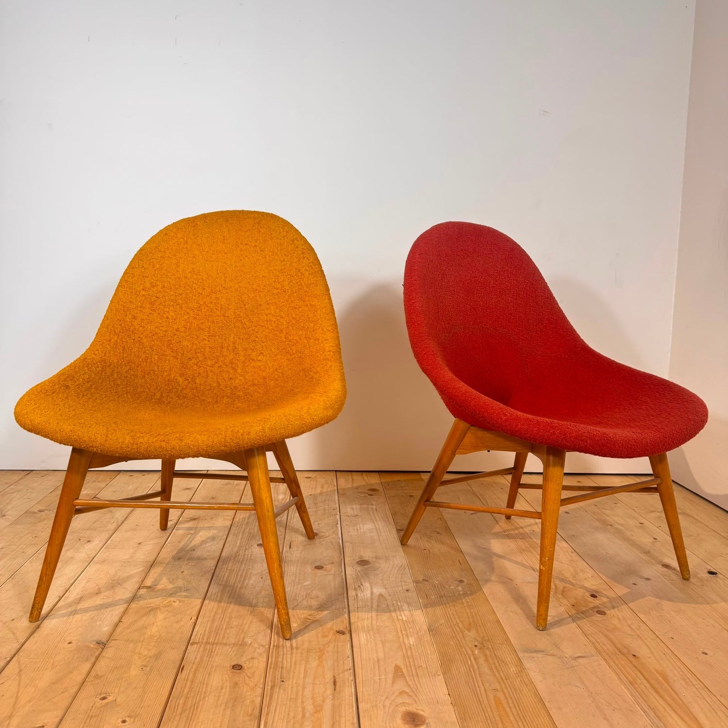 Coppia di poltroncine vintage, Danimarca 1960