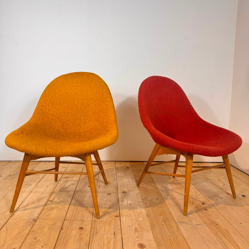 Coppia di poltroncine vintage, Danimarca 1960