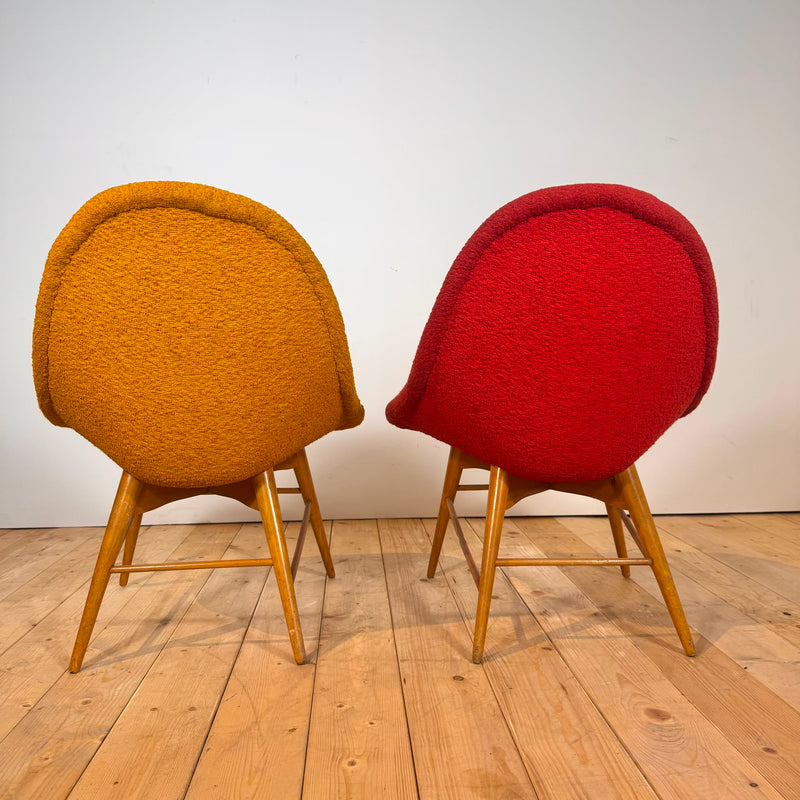 Coppia di poltroncine vintage, Danimarca 1960