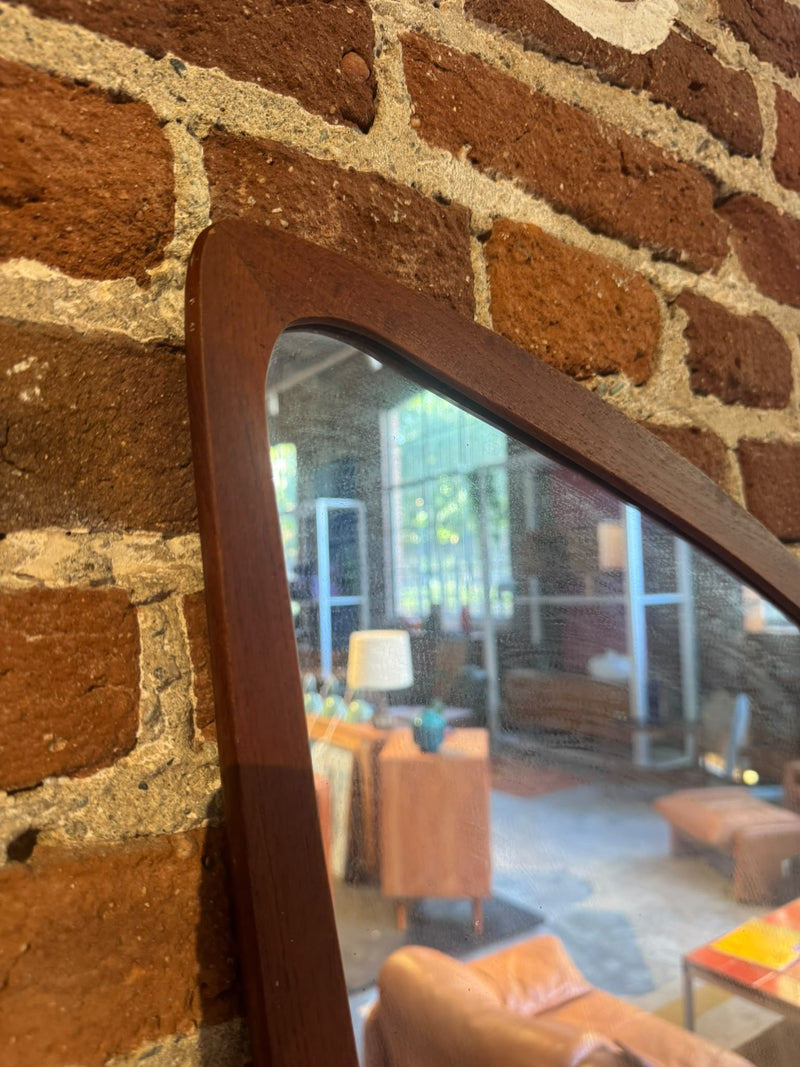 Teak Framed Mirror, Denmark 1960