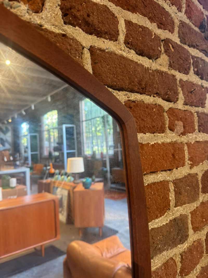 Teak Framed Mirror, Denmark 1960