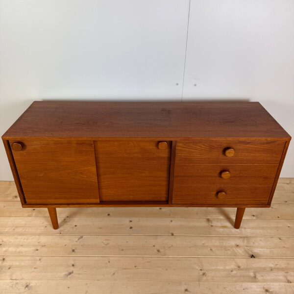 Sideboard vintage in teak con cassetti