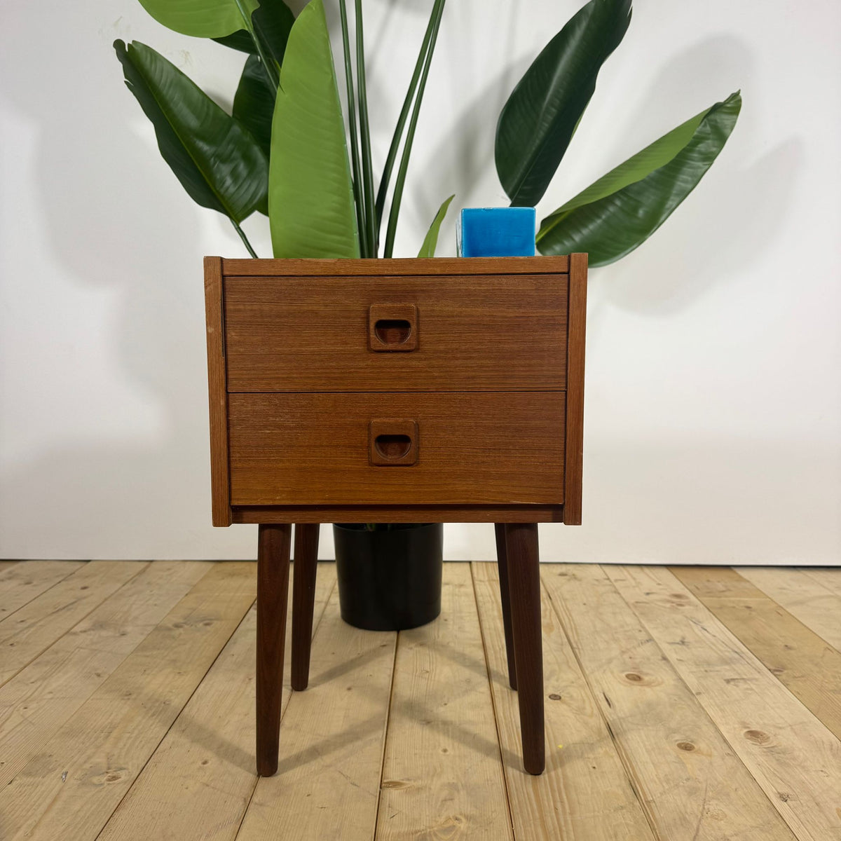 Comodino Danese in Teak – Design Scandinavo Mid-Century, Anni ’60