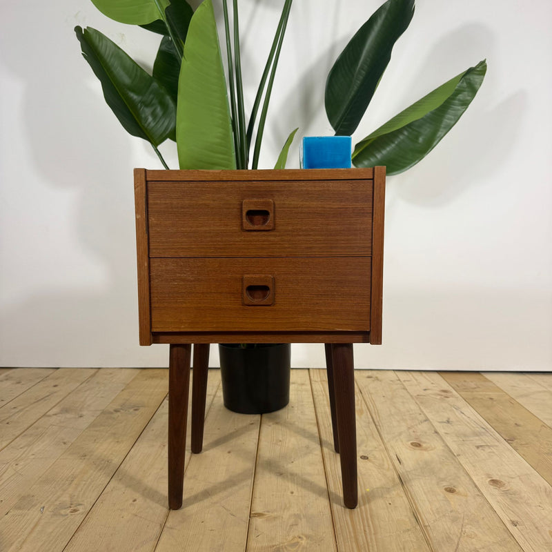 Comodino Danese in Teak – Design Scandinavo Mid-Century, Anni ’60