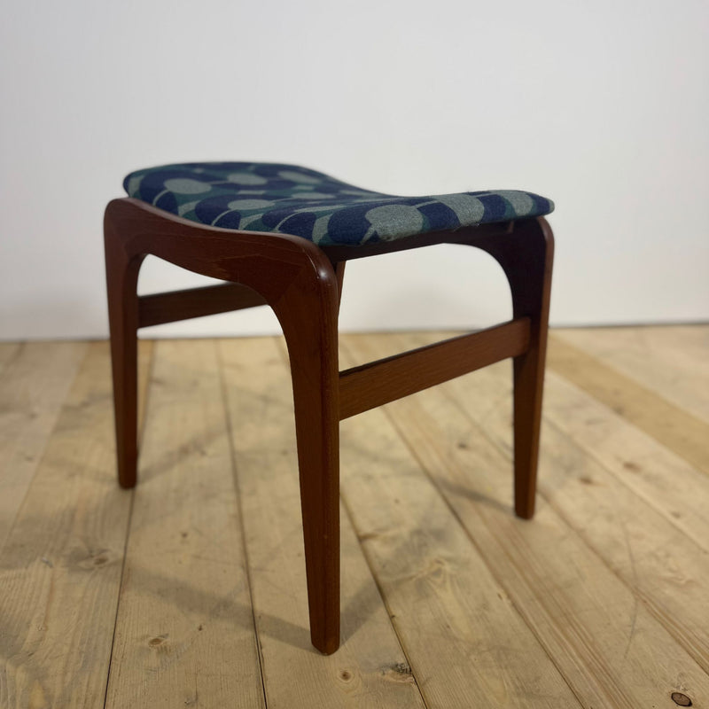 Poggiapiedi Vintage in Teak – Design Danese (Anni '60)