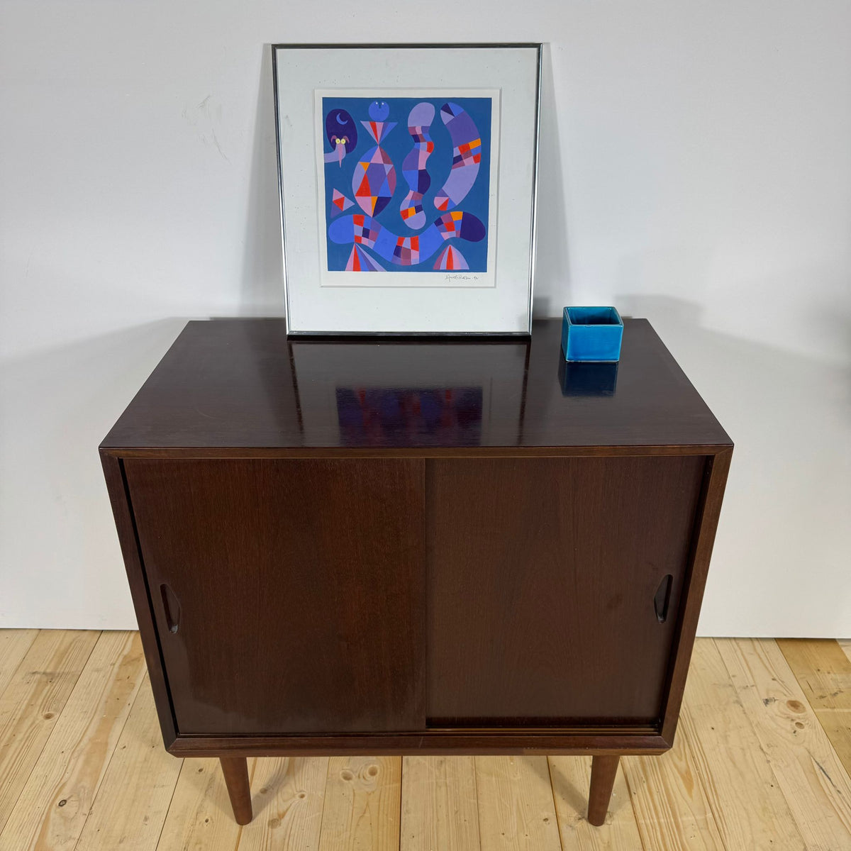 cola Sideboard in Palissandro con Ante Scorrevoli – Mid-Century Modern
