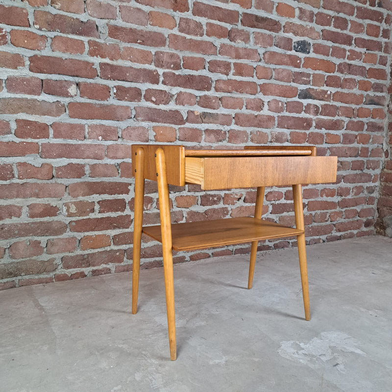 Comodino con cassetto, Danimarca 1960