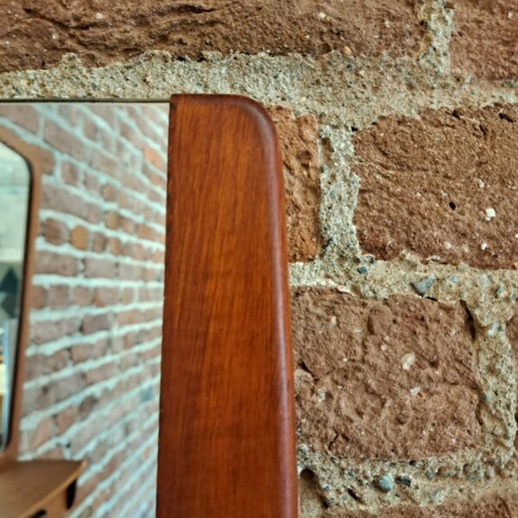 arredamento camera da letto vintage specchio teak cassetti