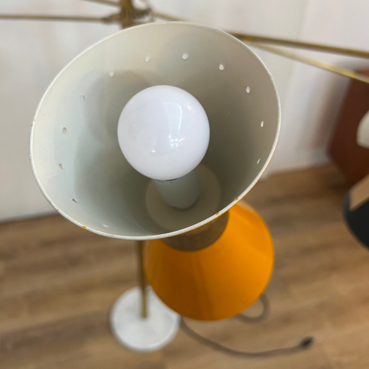 arredo design italiano anni 70 lampada terra