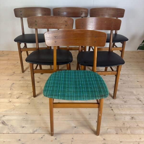 arredo mid century modern set sedie danesi