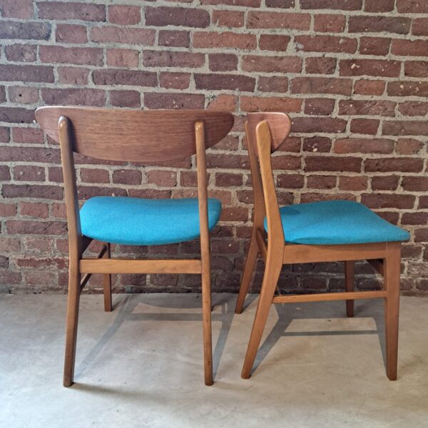 arredo sala da pranzo vintage scandinavo sedie