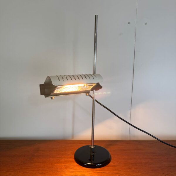 Lampada da tavolo 885/L Joe Colombo per Oluce, Italia 1970