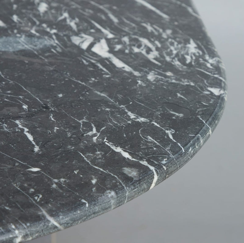 Tavolo da pranzo in marmo Nero Marquina