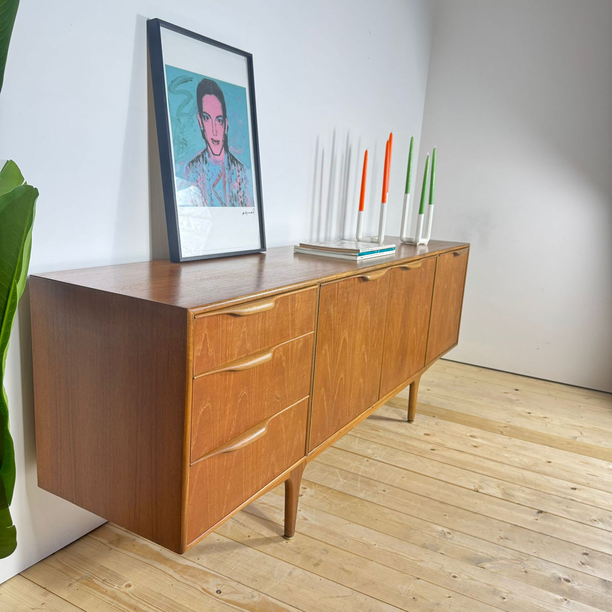 Credenza McIntosh in Teak – Sideboard Mid-Century Scozzese Anni ’60